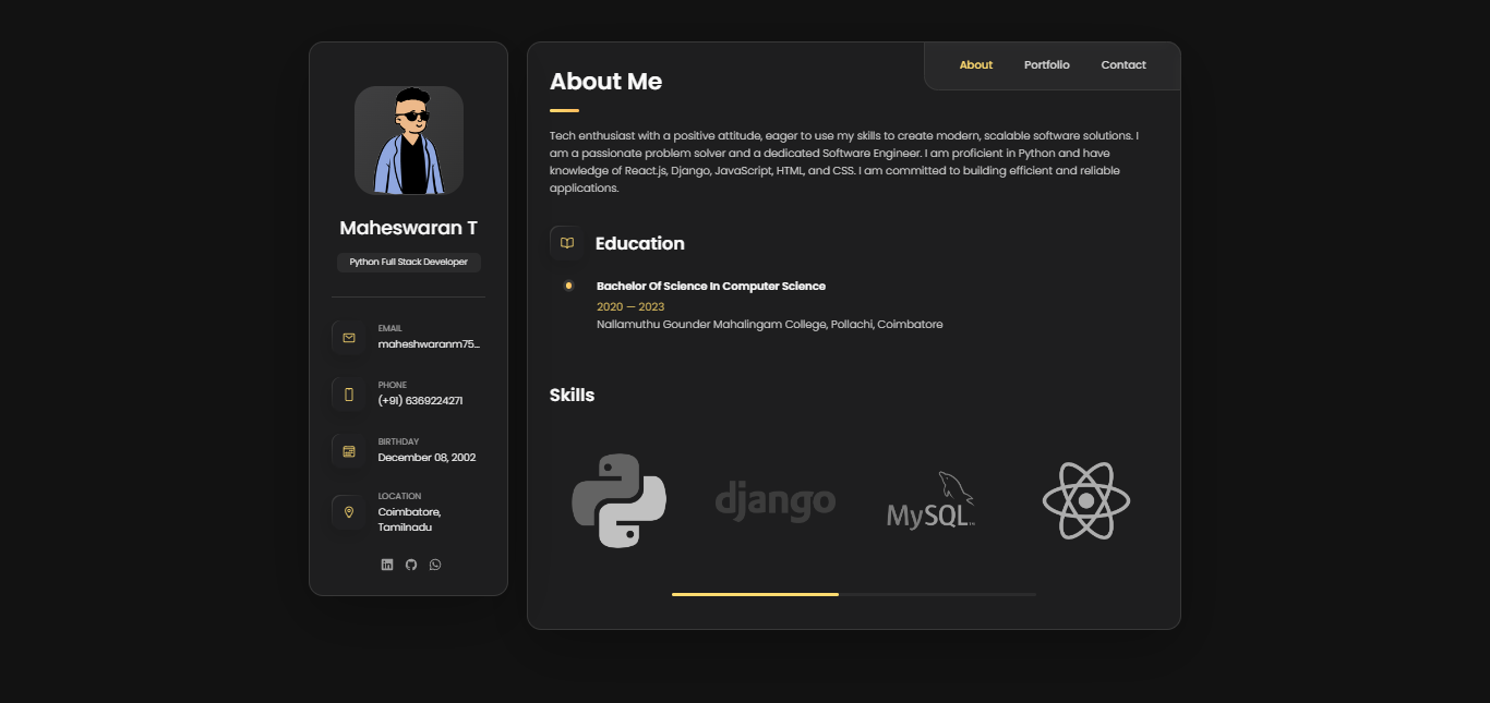 Personal Portfolio